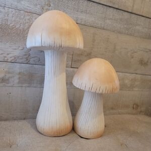 Ceramic Large Mushroom Statues